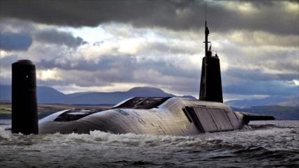 Echan a staff de submarino nuclear británico por escándalo sexual