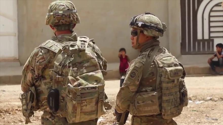 Soldados estadounidenses en la ciudad de Mosul, en el norte de Irak, mayo de 2017.