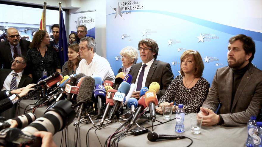 Puigdemont defenderá la ‘República catalana’ desde Bruselas