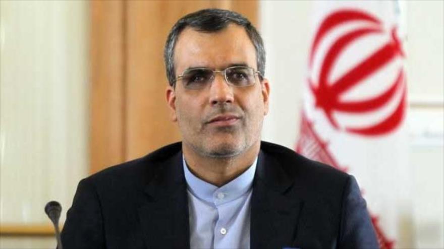 El negociador jefe del Gobierno iraní, Husein Yaber Ansari.