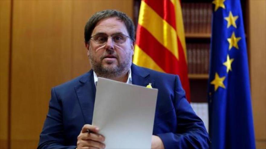 El cesado vicepresidente catalán, Oriol Junqueras.