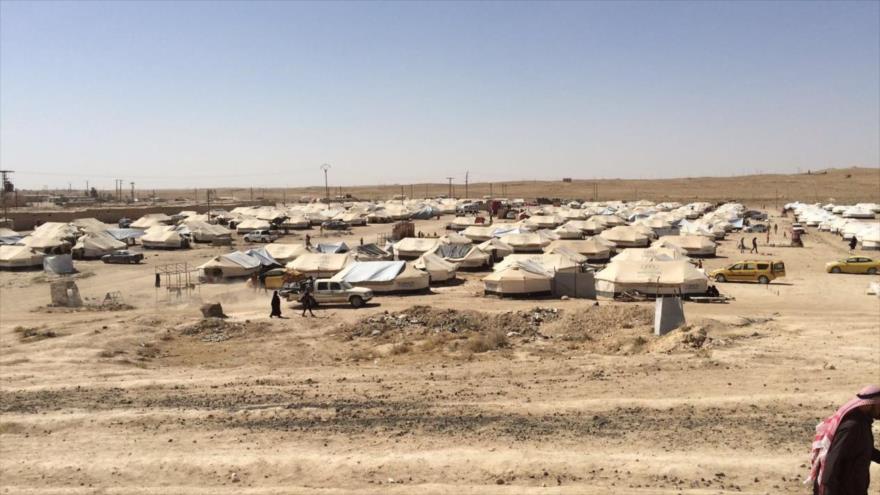 El campo de refugiados Al-Hawl, en el noreste del territorio de Siria.