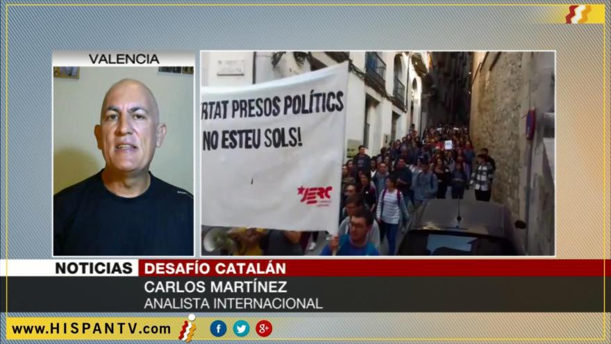 ‘Independentismo catalán se reforzará ante represión de Madrid’ 