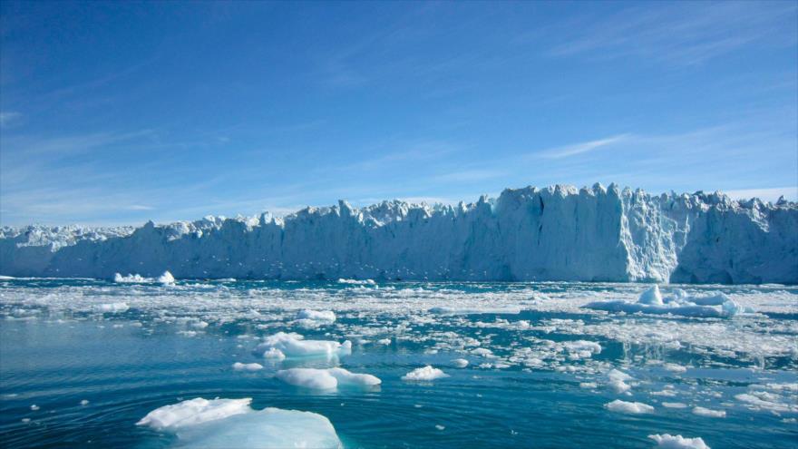 El glaciar Totten, ubicado en el este de la Antártida.