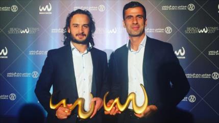 Arquero iraní de fútbol playa gana premio al mejor gol de 2017