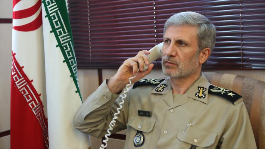 El ministro de Defensa de la República Islámica de Irán, el general de brigada Amir Hatami.