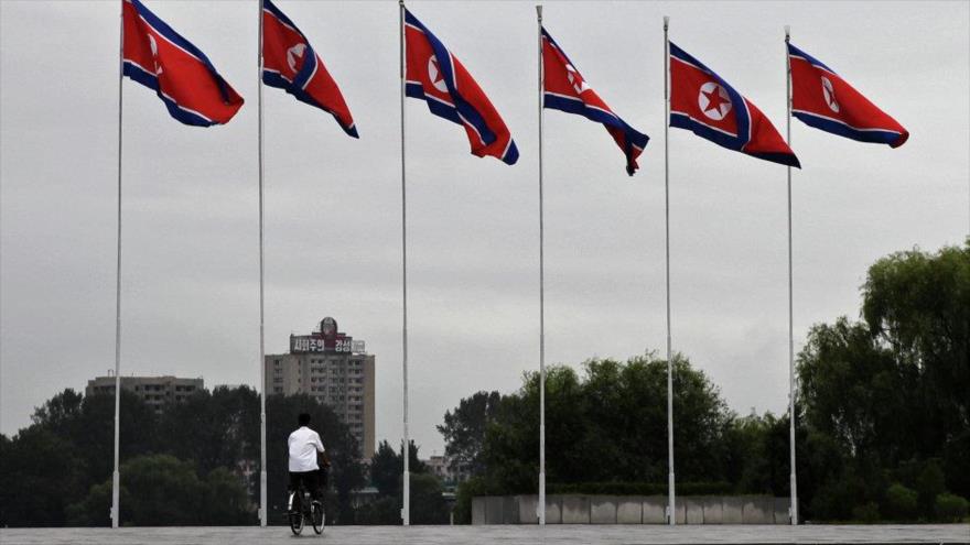 La ciudad de Pyongyang, la capital de Corea del Norte.