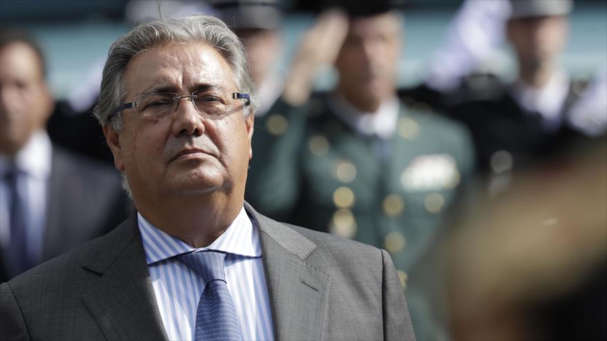 El ministro del Interior de España, Juan Ignacio Zoido, 23 de agosto de 2017.