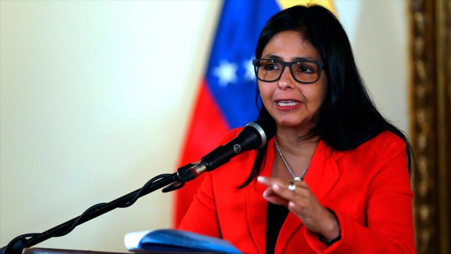Delcy Rodríguez denuncia doctrina nazi de oposición venezolana