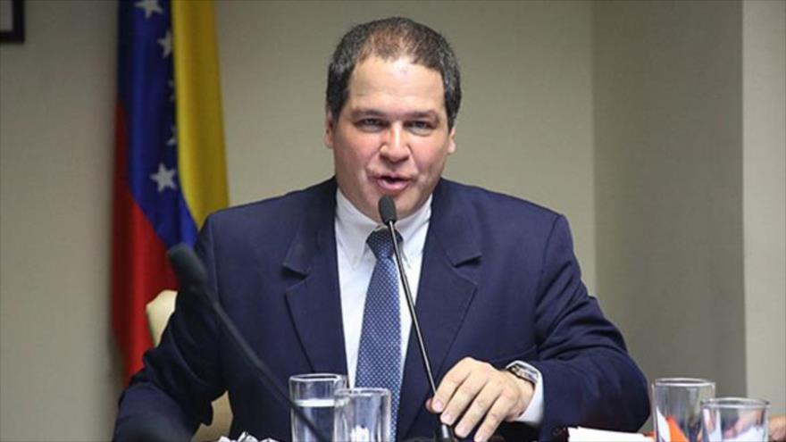 Luis Florido, presidente de la comisión de Política Exterior del Parlamento de Venezuela.