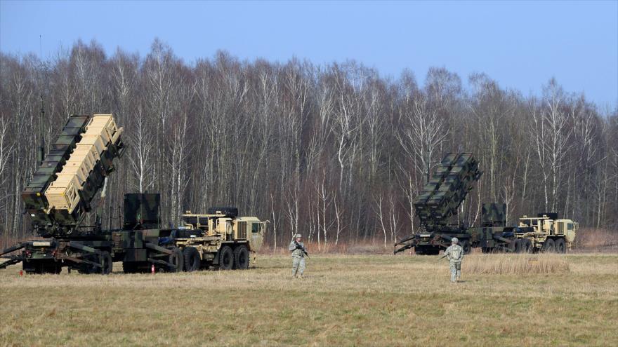 Sistemas de misil antiaéreo avanzado de la OTAN, bautizadas NASAMS, desplegados cerca de fronteras occidentales de Rusia.