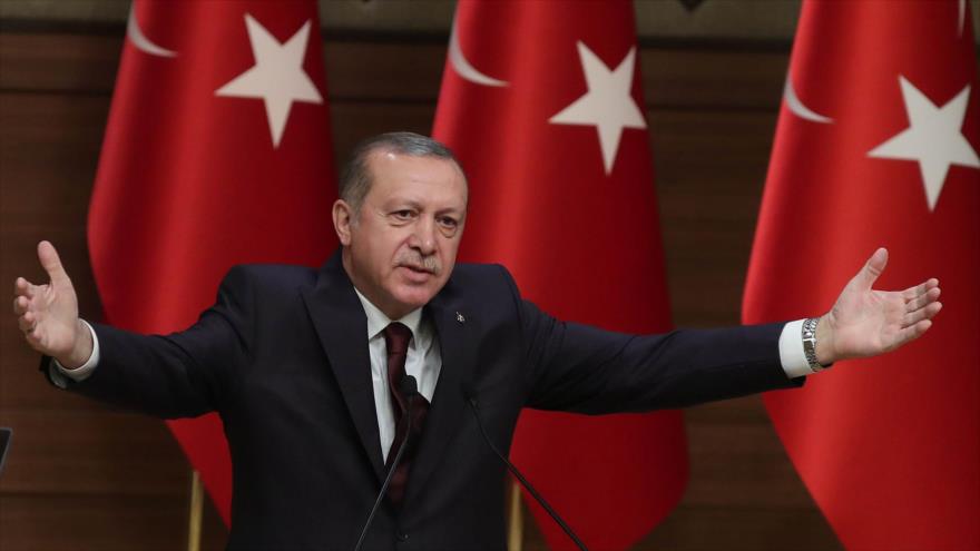 El presidente de Turquía, Recep Tayyip Erdogan, 9 de noviembre de 2017.