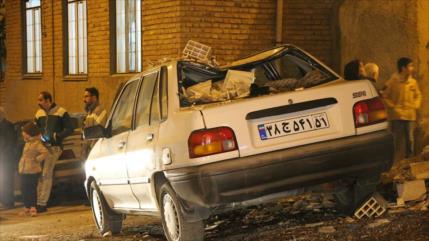 413 muertos por seísmo en Irán; Rohani ordena ayudar a afectados