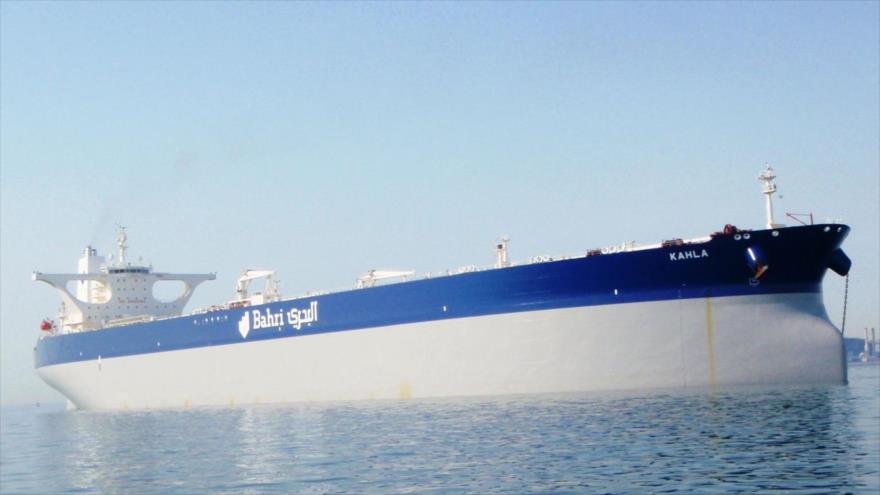 El buque petrolero Bahri Kahla, de Arabia Saudí.