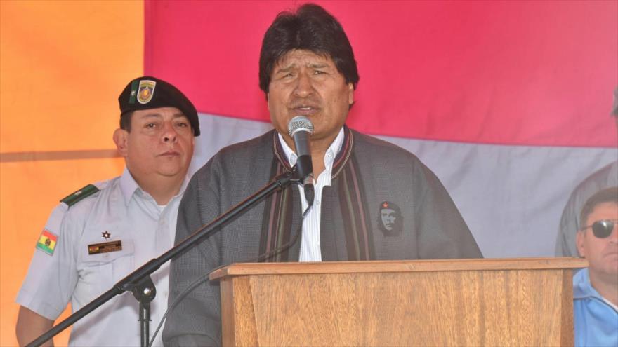 El presidente de Bolivia, Evo Morales, en Cochabamba, 13 de noviembre de 2017. 