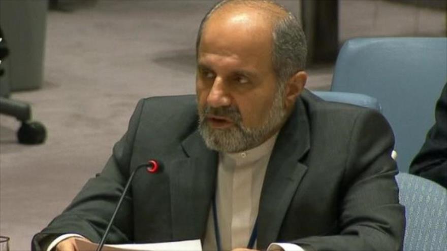 El embajador adjunto de Irán ante las Naciones Unidas, Eshaq Ale-Habib.