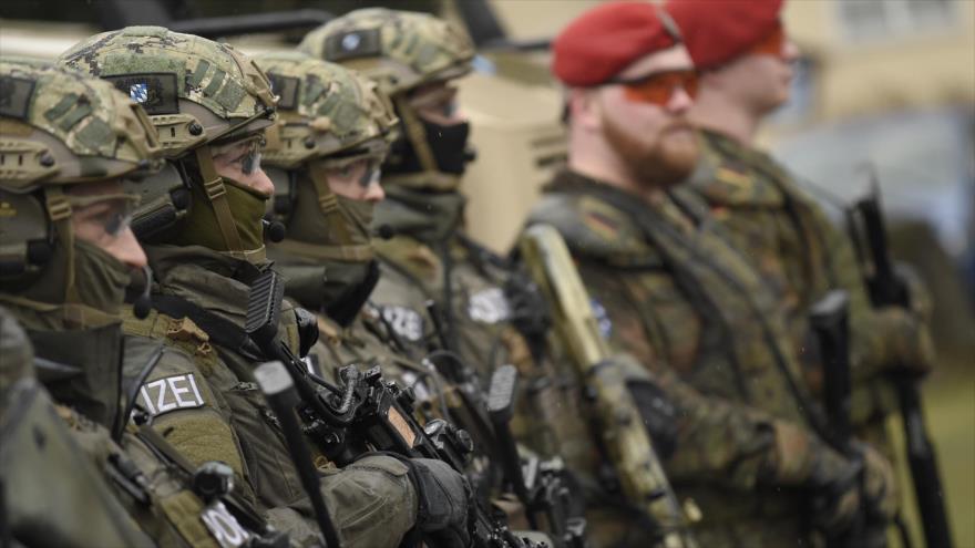 Integrantes del Ejército de Tierra de Alemania.