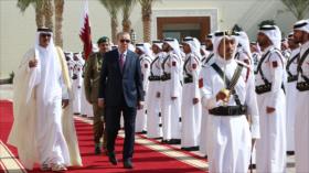 Erdogan promete apoyo militar a Catar en plena crisis con A.Saudí