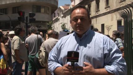 Mapuches de Argentina realizan marcha transfronteriza con Chile