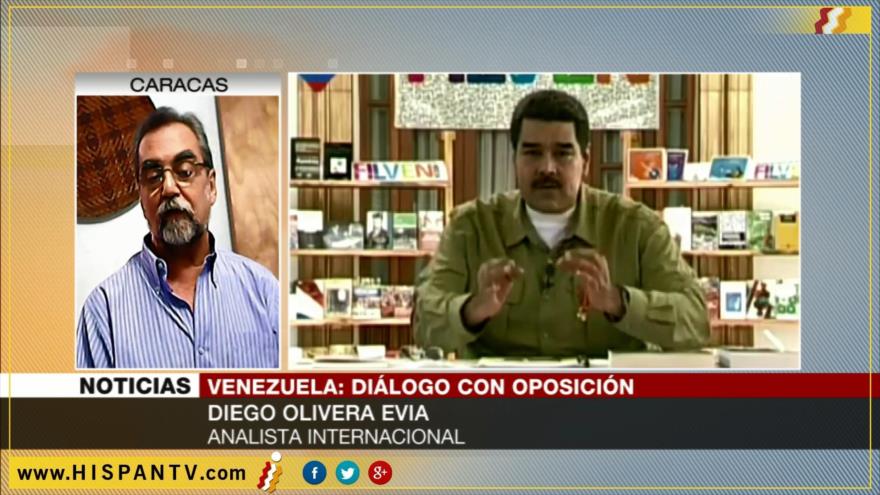 ‘Oposición venezolana sigue camino de violencia en sus diálogos’