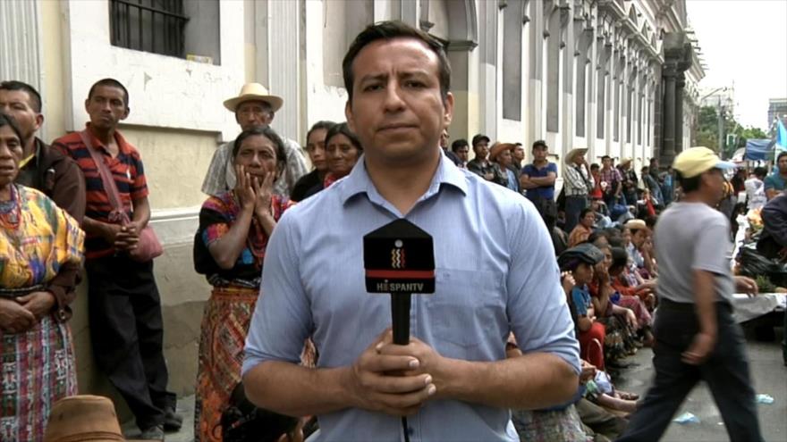 Manifestaciones no cesan en contra de presidente de Guatemala