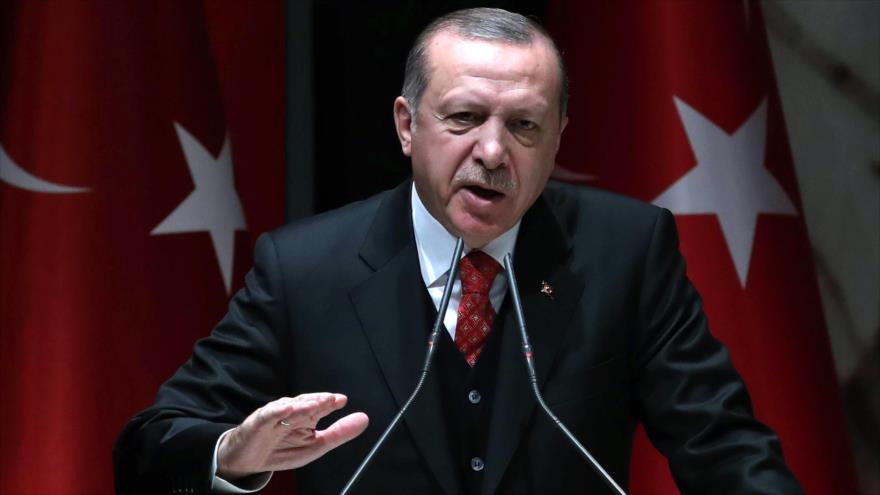 El presidente de Turquía, Recep Tayyip Erdogan, 17 de noviembre de 2017.