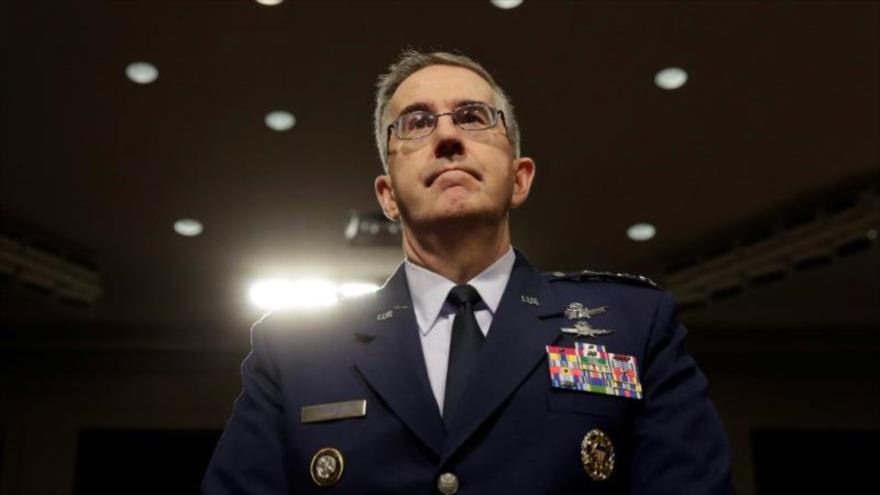 El jefe del Comando Estratégico de EE.UU., el general John Hyten.