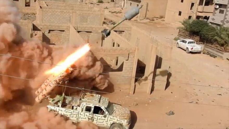 Operaciones de las fuerzas sirias en la ciudad de Abu Kamal, 19 de noviembre de 2017.