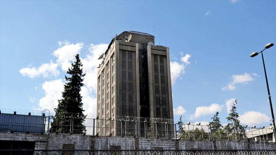 La sede de la embajada rusa en Damasco, capital siria.