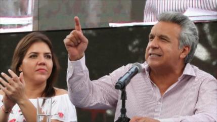 Moreno reta a Correa a regresar y no esconderse en las fronteras
