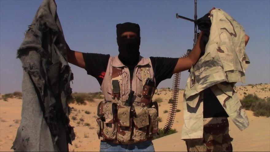 Miembro de la banda terrorista Wilayat Sina (Provincia del Sinaí), filial egipcia del grupo takfirí EIIL (Daesh, en árabe).