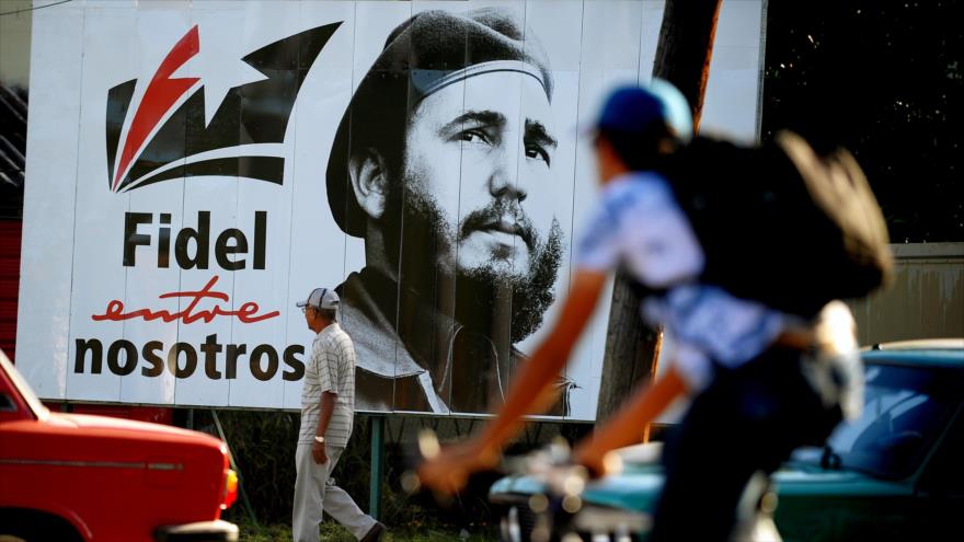 Conmemoran en La Habana el primer aniversario de la muerte del líder de la Revolución Cubana, Fidel Castro, 24 de noviembre de 2017. 