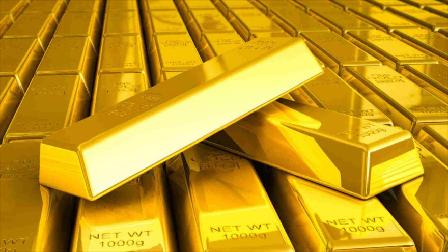 Lingotes de oro guardados en alguna entidad financiera del mundo.