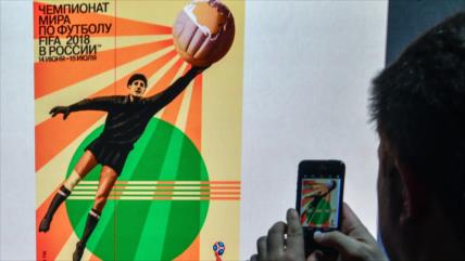 Vídeo: Presentan póster oficial del Mundial de Fútbol de Rusia 2018