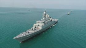 Irán suma una fragata lanzamisiles a su Armada en el mar Caspio