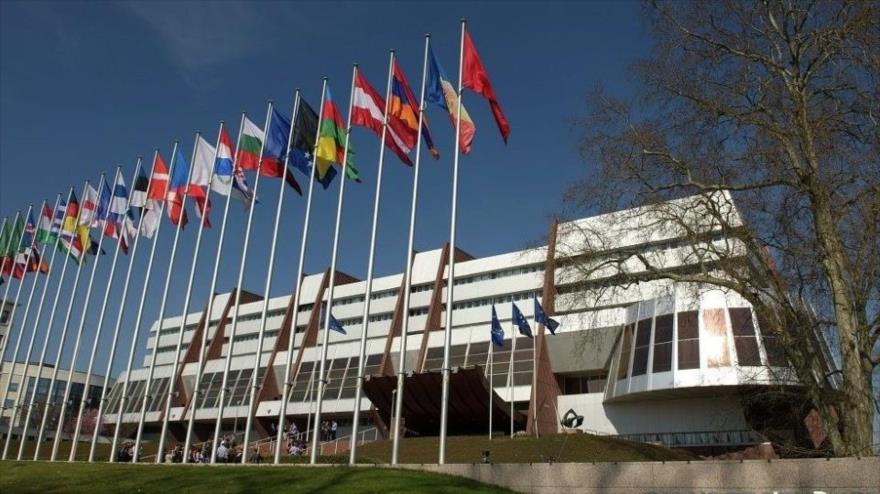 La sede del Consejo Europeo en Estrasburgo, situada en el noreste de Francia.