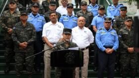 En Honduras los militares piden calma y paz a la ciudadanía