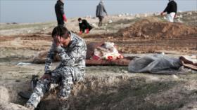 Ejército iraquí halla dos fosas comunes con cuerpos de 40 niños