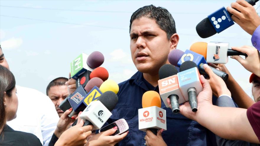 El legislador opositor del partido Voluntad Popular (VP), Lester Toledo.