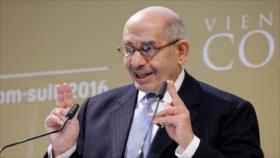 El-Baradei a árabes: Dejen de depositar dinero en cuentas de EEUU