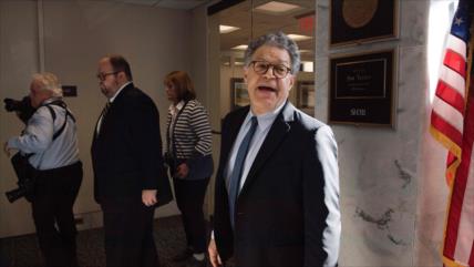 Senador demócrata de EEUU dimite tras denuncias de acoso sexual