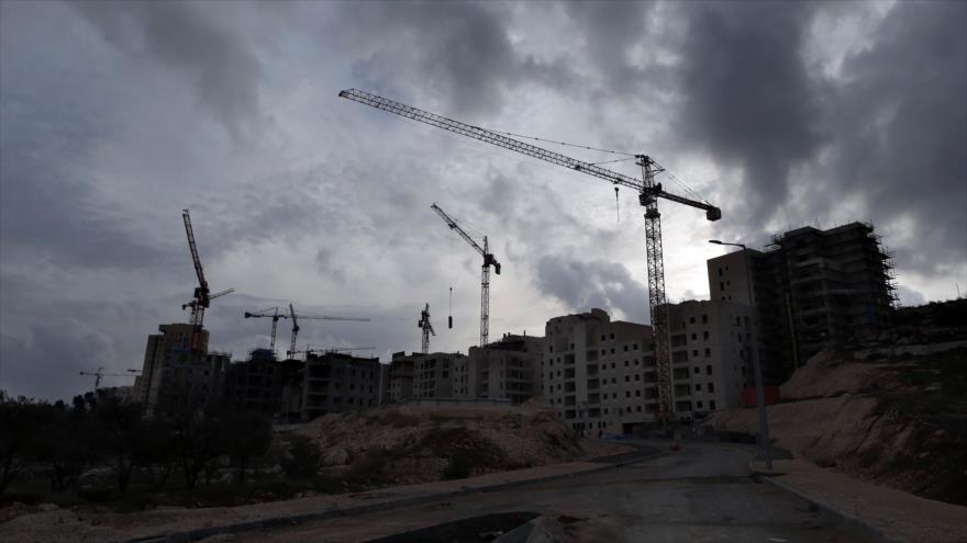 Asentamientos ilegales de Israel en Al-Quds (Jerusalén) bajo construcción, 26 de enero de 2017.