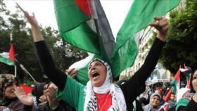 Libaneses protestan contra la decisión de EEUU sobre Al-Quds 