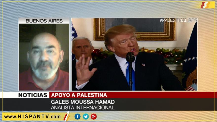 ‘Decisión de Trump representa aval para judaización de Jerusalén’