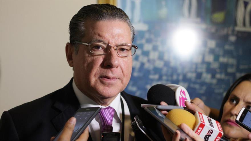 David Matamoros Batson, presidente del Tribunal Supremo Electoral (TSE) de Honduras. 