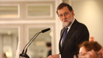 Rajoy amenaza con volver a aplicar artículo 155 en Cataluña