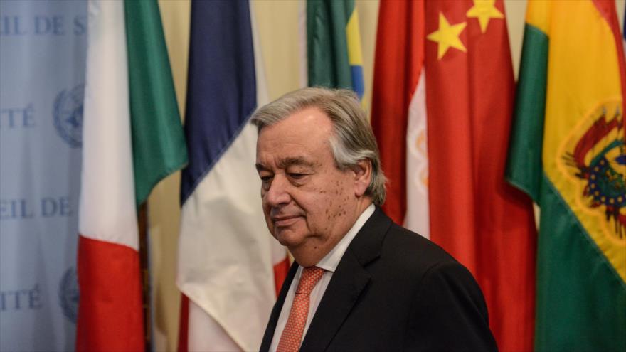 El secretario general de la Organización de las Naciones Unidas (ONU), Antonio Guterres.