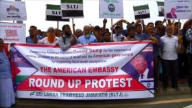 Continúan protestas contra Trump por su decisión sobre Al-Quds