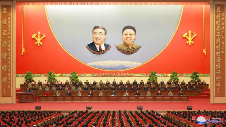 Conferencia sobre industria militar en Pyongyang, Corea del Norte, 12 de diciembre de 2017.