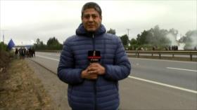 Mapuches cortan carretera para entregar exigencias a Guillier 